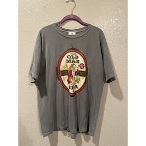 Vintage Disney Parks Cruise Line Old Man in the Sea Salty & Bitter Grumpy Tee L